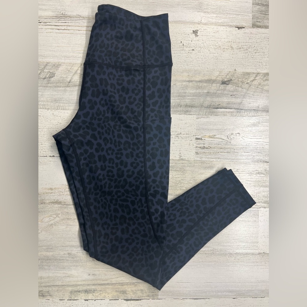 High Waist Yoga Leggings with Pockets,Tummy Control Workout Running 4Way Stretch